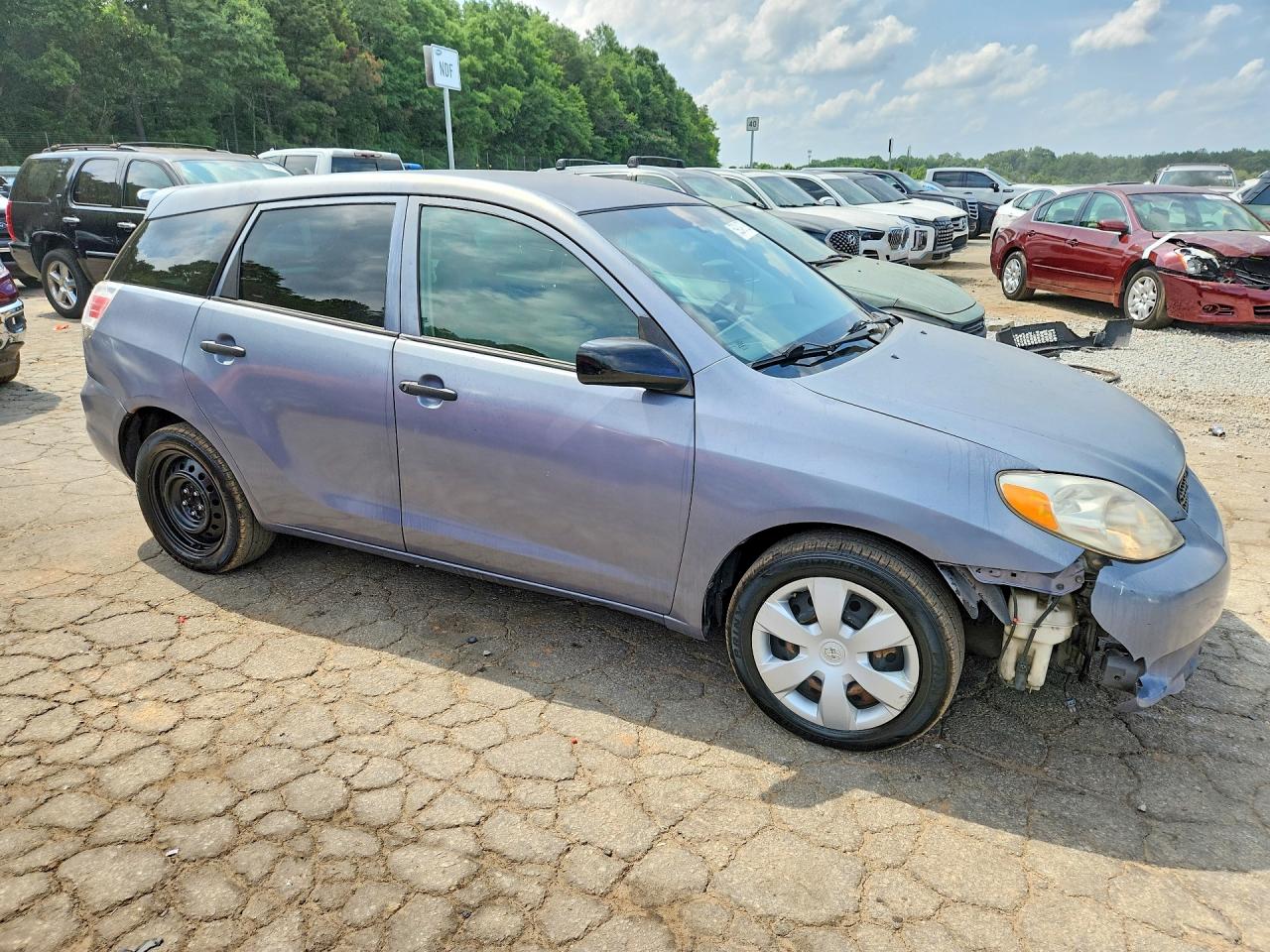 2007 Toyota Corolla Matrix Xr Blue vin: 2T1KR32E97C658022