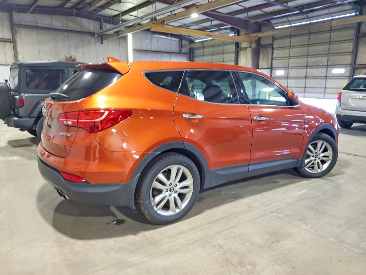 2013 Hyundai Santa Fe Sport 2.0t Оранжевый vin: 5XYZW3LA3DG041668