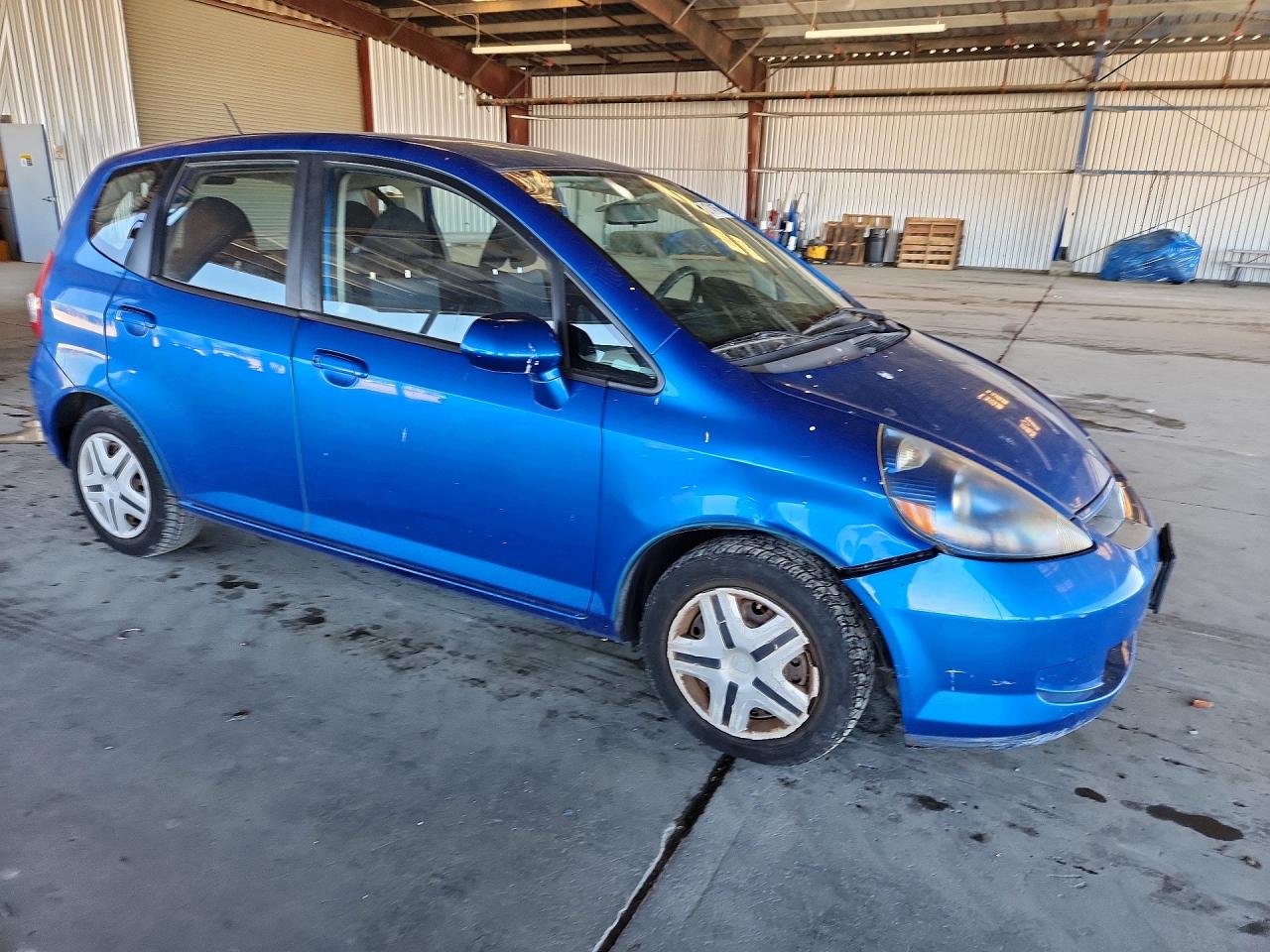 2008 Honda Fit Blue vin: JHMGD38408S017634