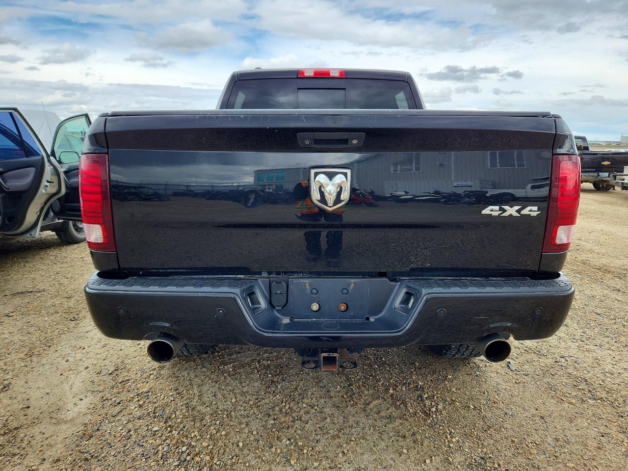 2014 Ram 1500 Sport Black vin: 1C6RR7MT4ES355637