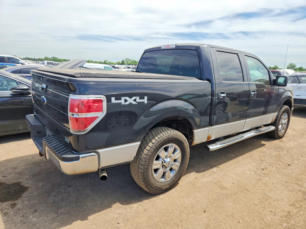 2010 Ford F150 Supercrew Black vin: 1FTFW1EV3AFD16722