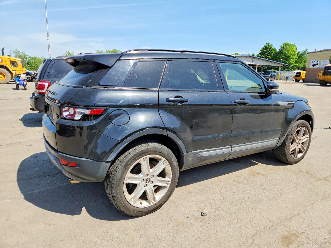 2013 Land Rover Range Rover Evoque Pure Premium Черный vin: SALVR2BG1DH718125