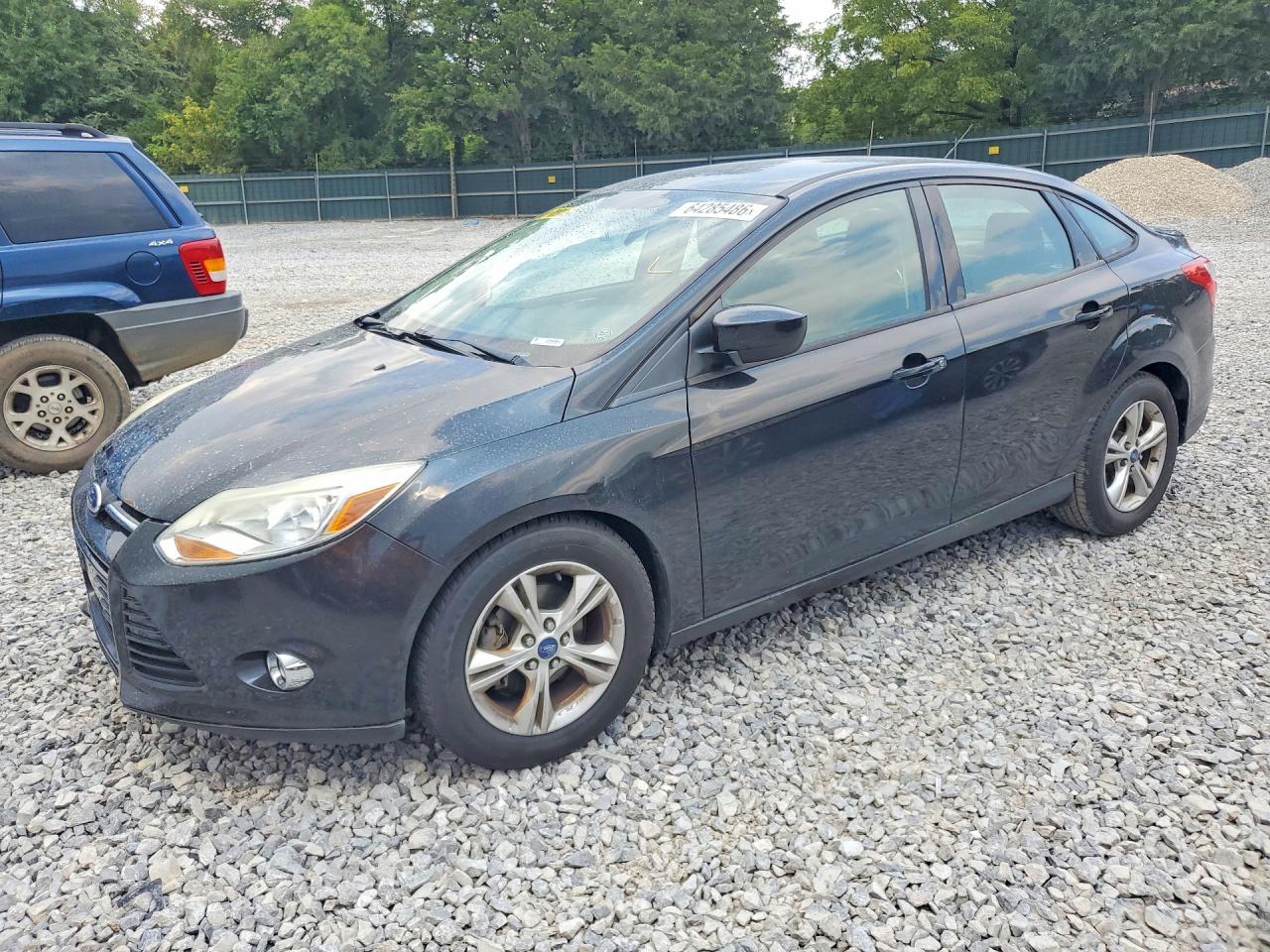 2012 Ford Focus Se Black vin: 1FAHP3F28CL310804