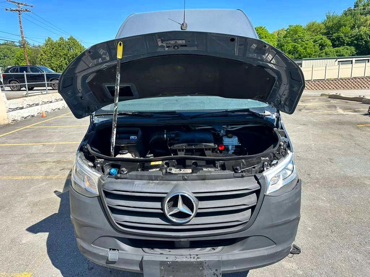 2019 Mercedes-benz Sprinter 2500 Серый vin: WD4PF1CD1KP149485