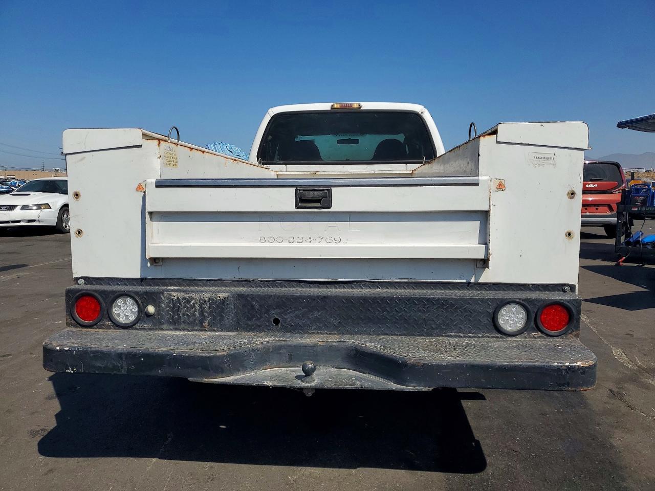 2007 Ford F350 Srw Super Duty Белый vin: 1FDWX34P17EB43031