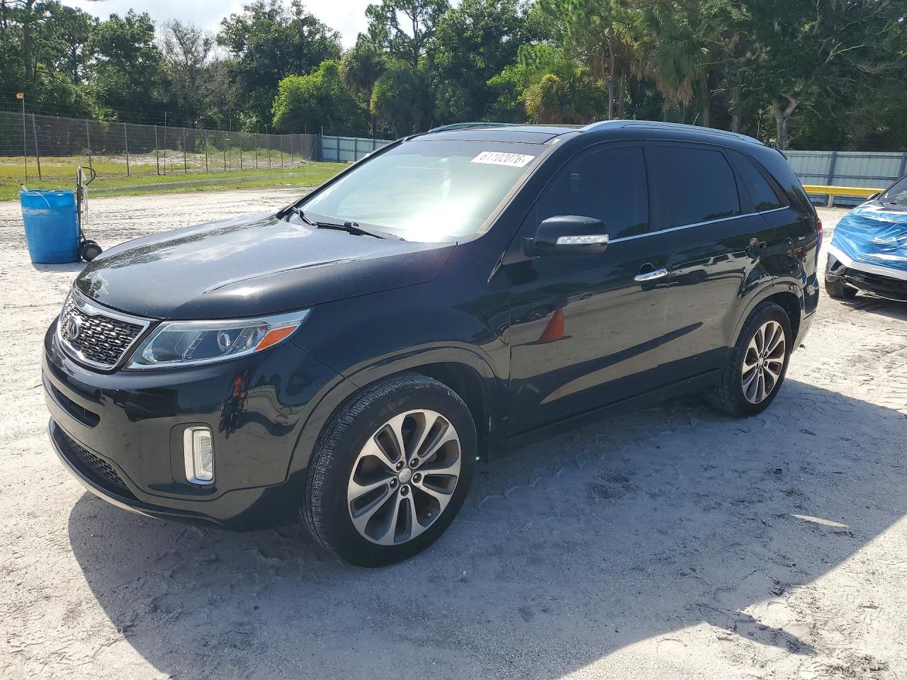 2014 Kia Sorento Sx Black vin: 5XYKW4A73EG517966