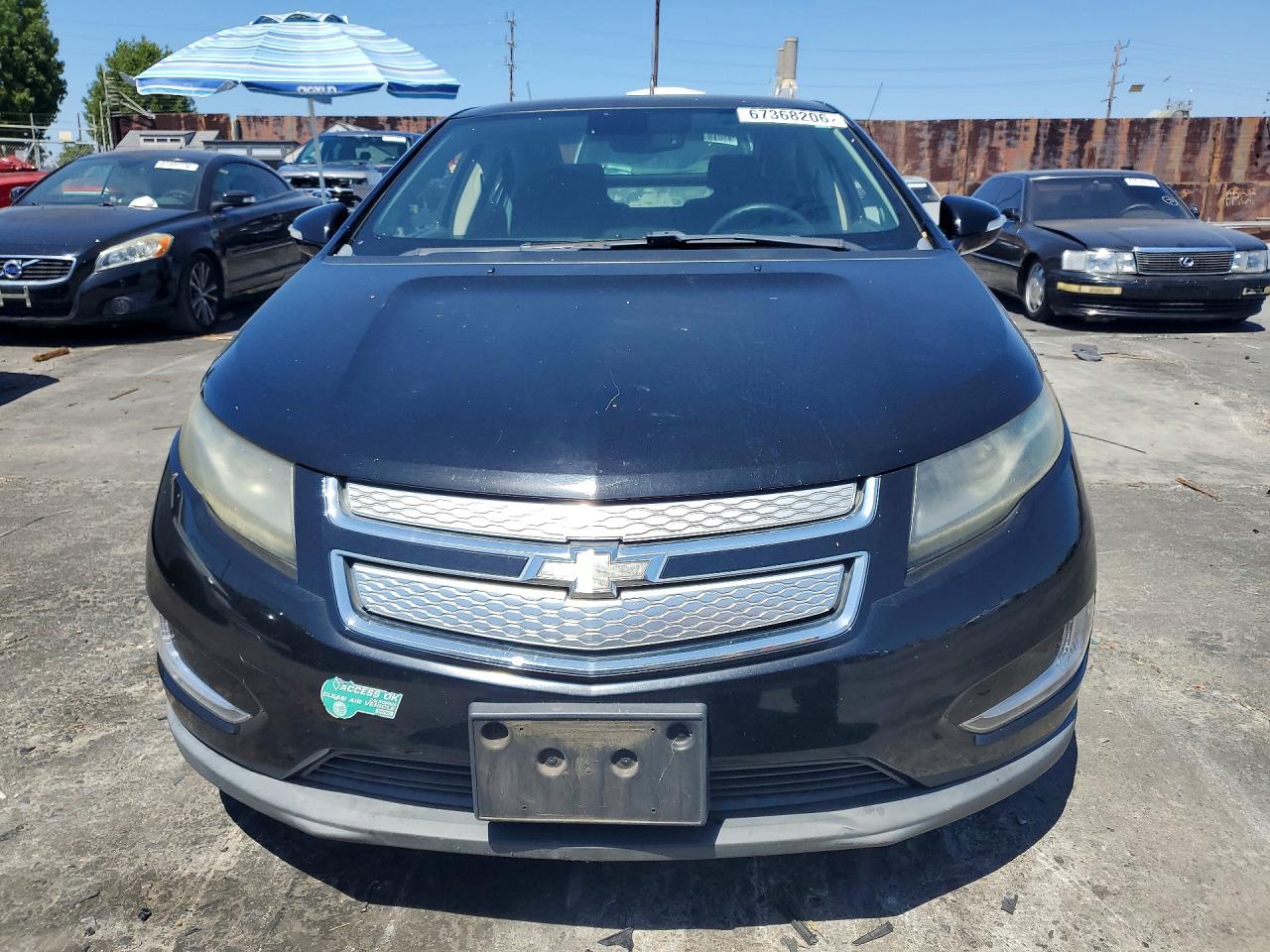 2012 Chevrolet Volt Black vin: 1G1RC6E49CU101492