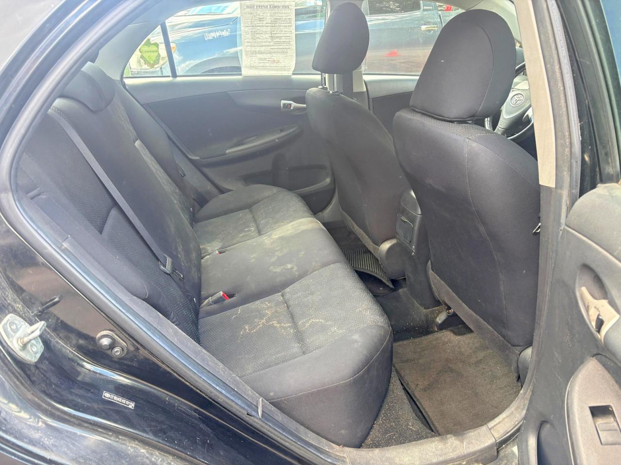 2009 Toyota Corolla S Black vin: 2T1BU40E49C101156