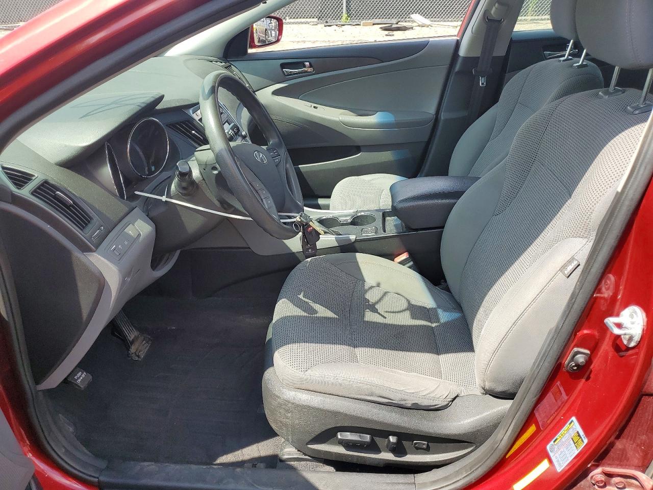 2014 Hyundai Sonata Gls Red vin: 5NPEB4ACXEH888203