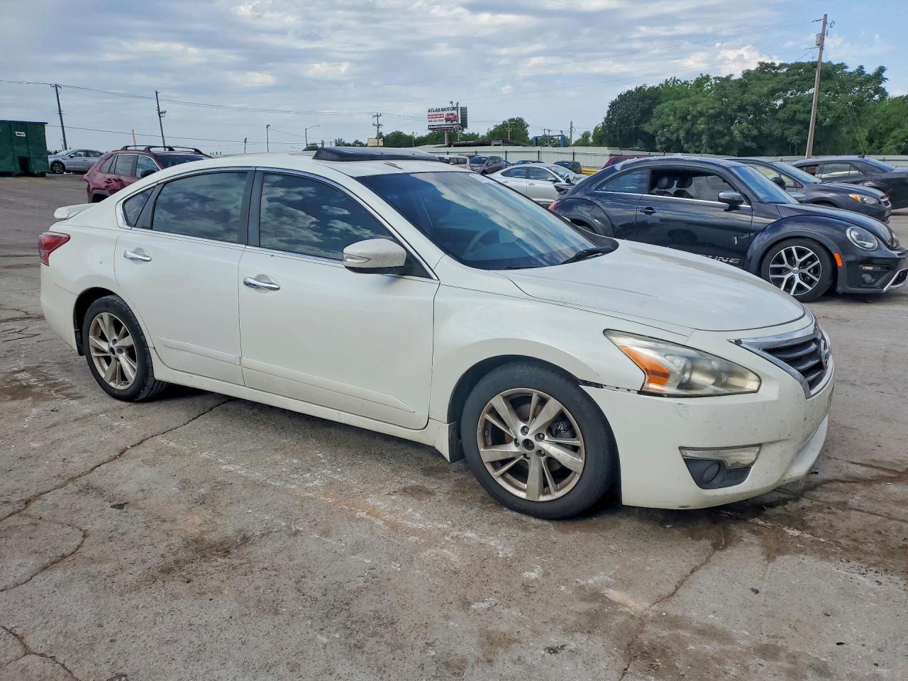 2013 Nissan Altima 2.5 White vin: 1N4AL3AP0DN564948