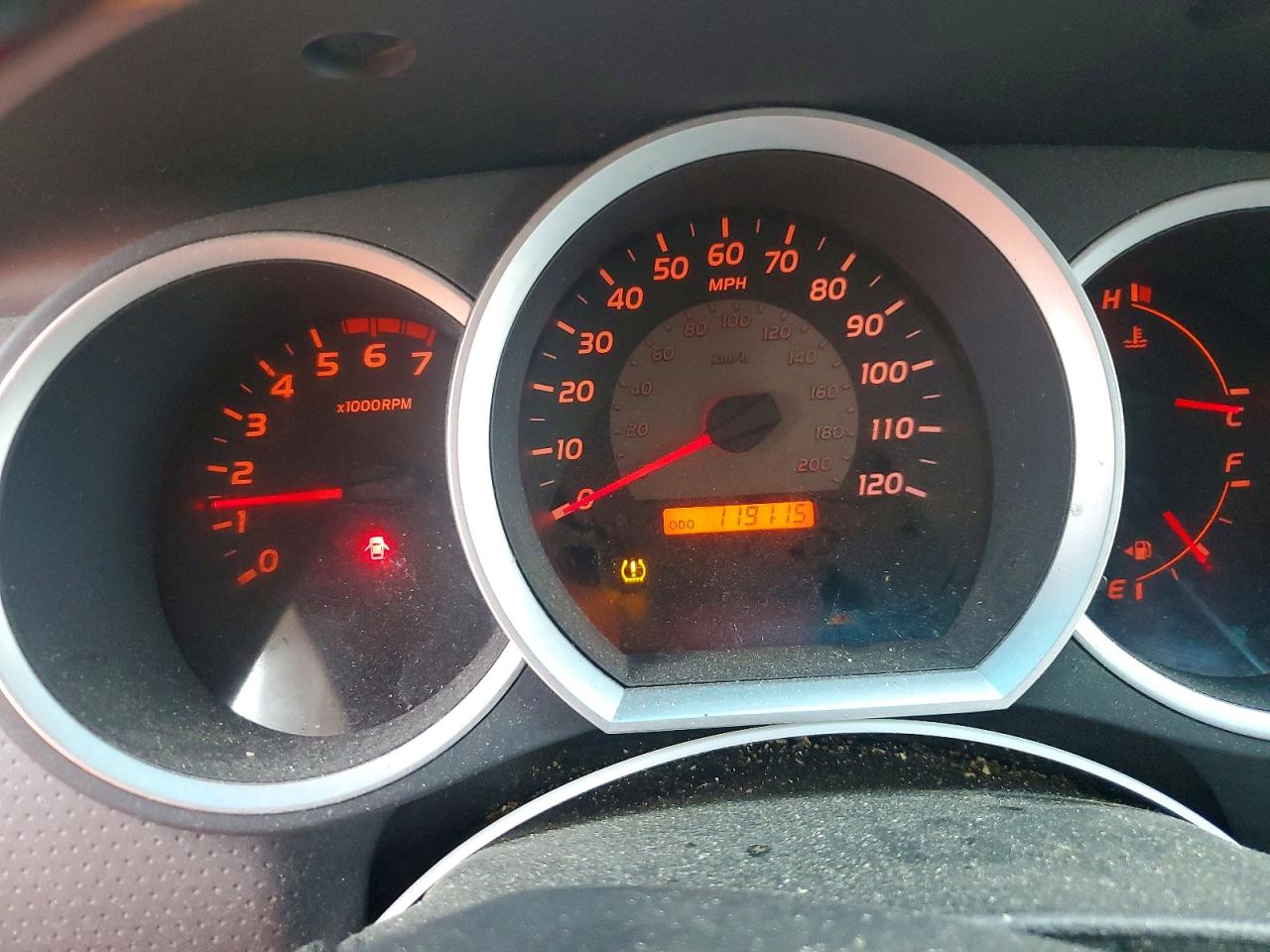 2008 Toyota Tacoma Access Cab Red vin: 5TEUU42N68Z579299