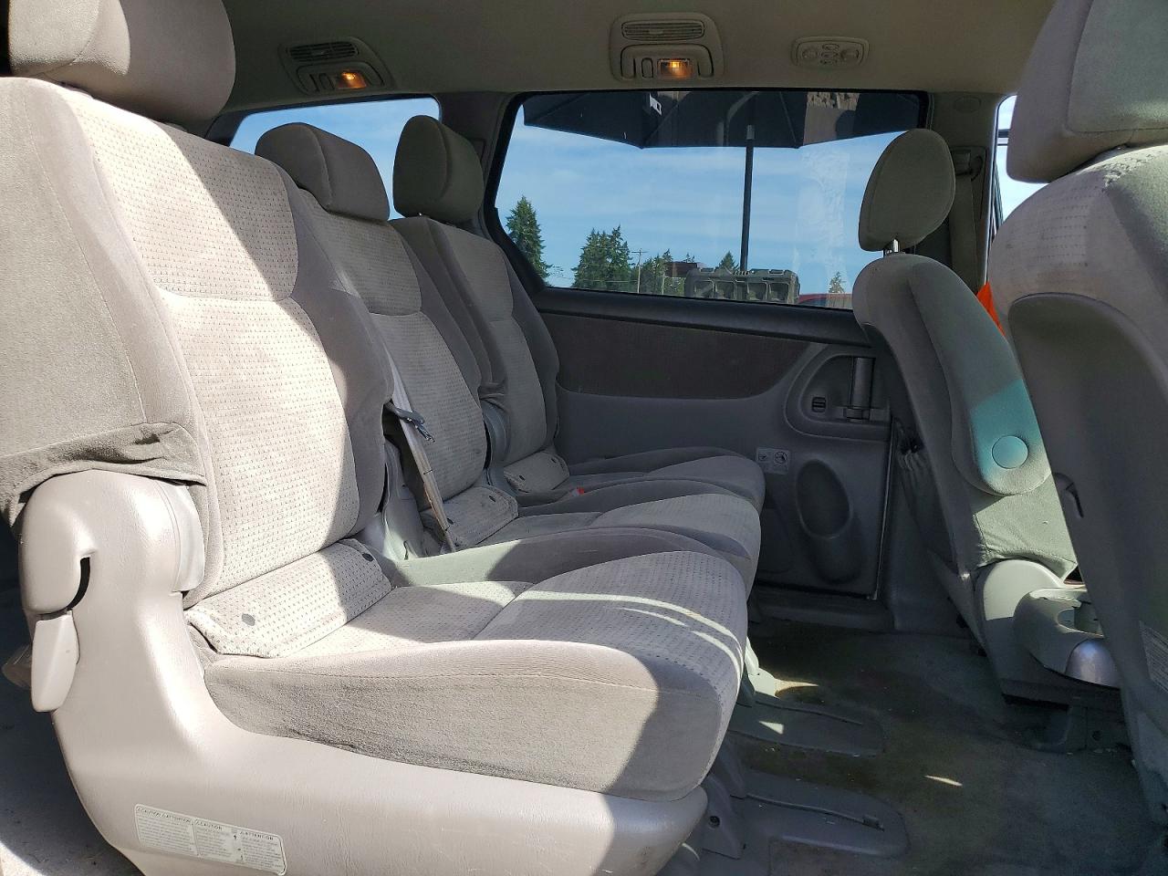 2007 Toyota Sienna Le 8-passenger White vin: 5TDZK23C77S022216
