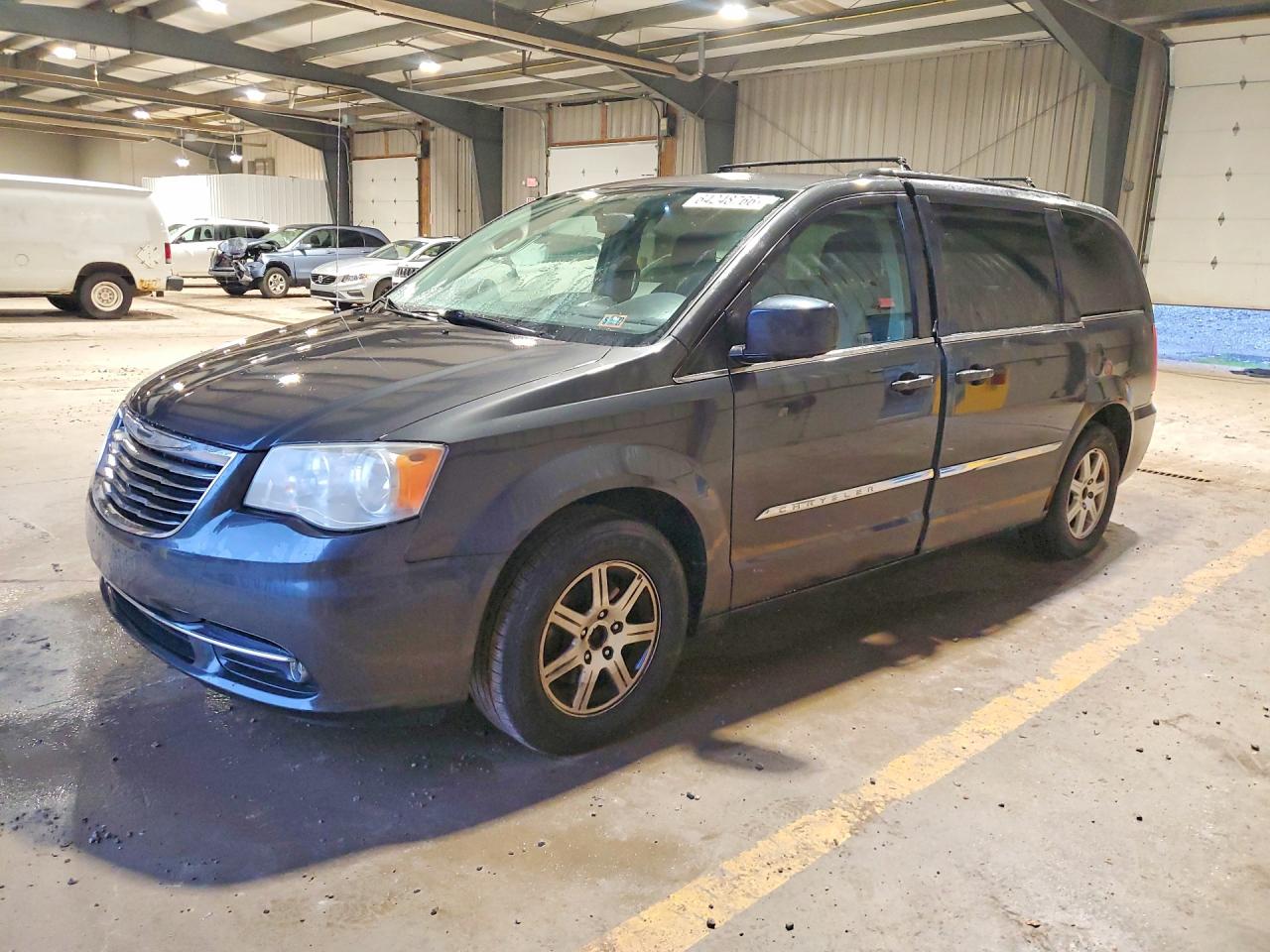 2012 Chrysler Town & Country Touring Серый vin: 2C4RC1BG1CR313731