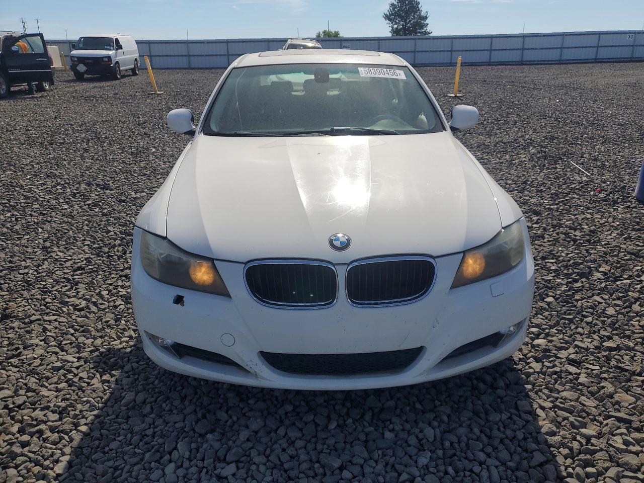 2011 Bmw 328 Xi Sulev White vin: WBAPK5G59BNN24385
