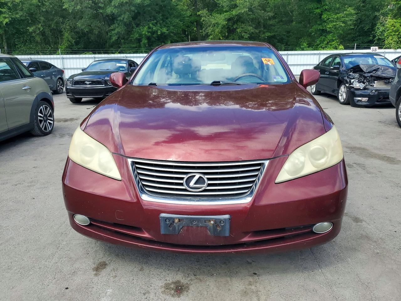 2007 Lexus Es 350 Red vin: JTHBJ46G072072041