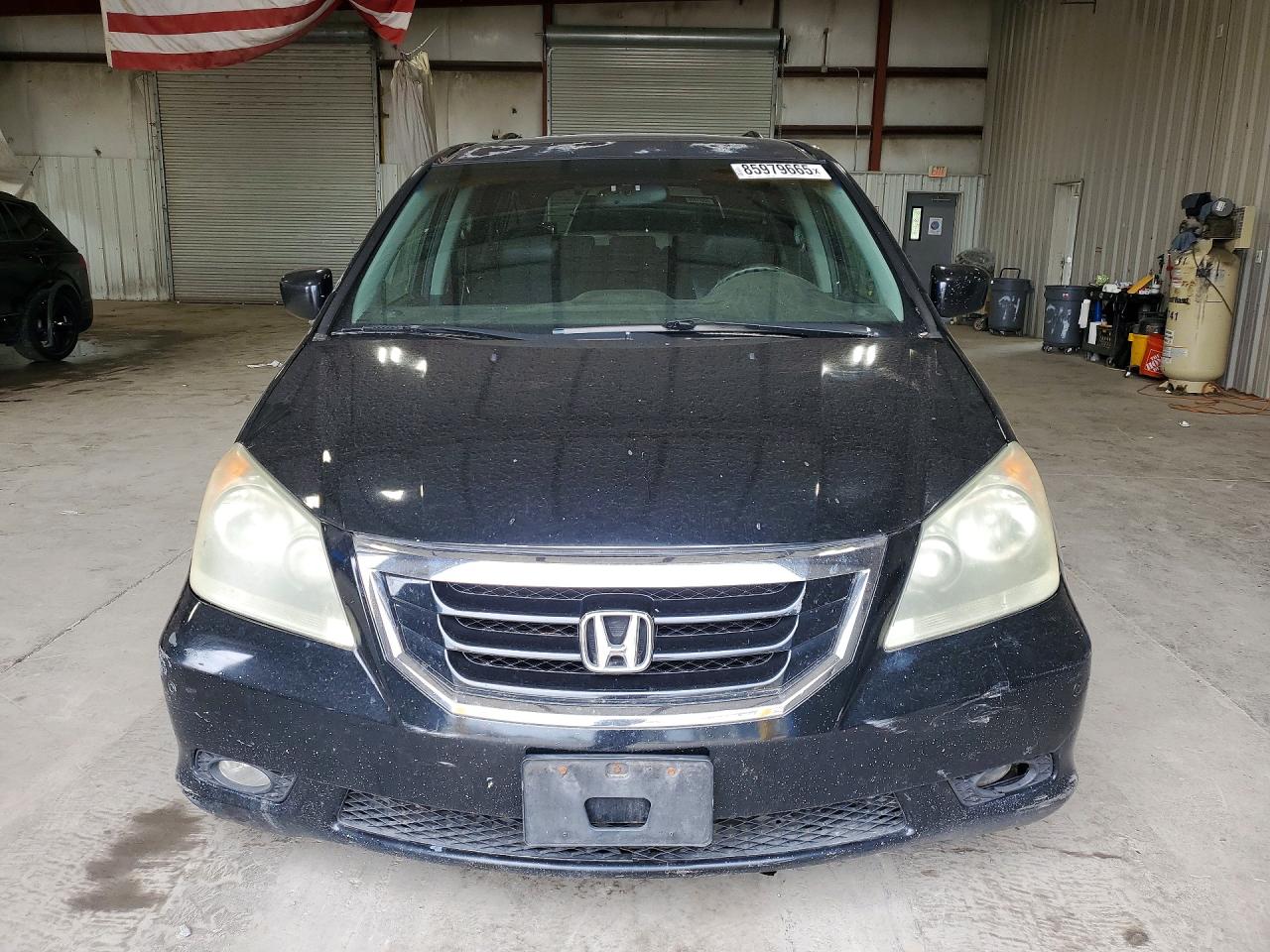 2008 Honda Odyssey Touring Black vin: 5FNRL38838B078683