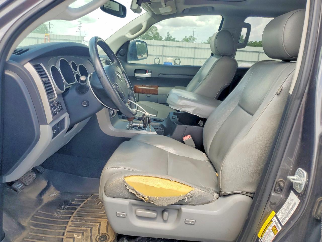 2012 Toyota Tundra Crewmax Limited Gray vin: 5TFFY5F13CX116899