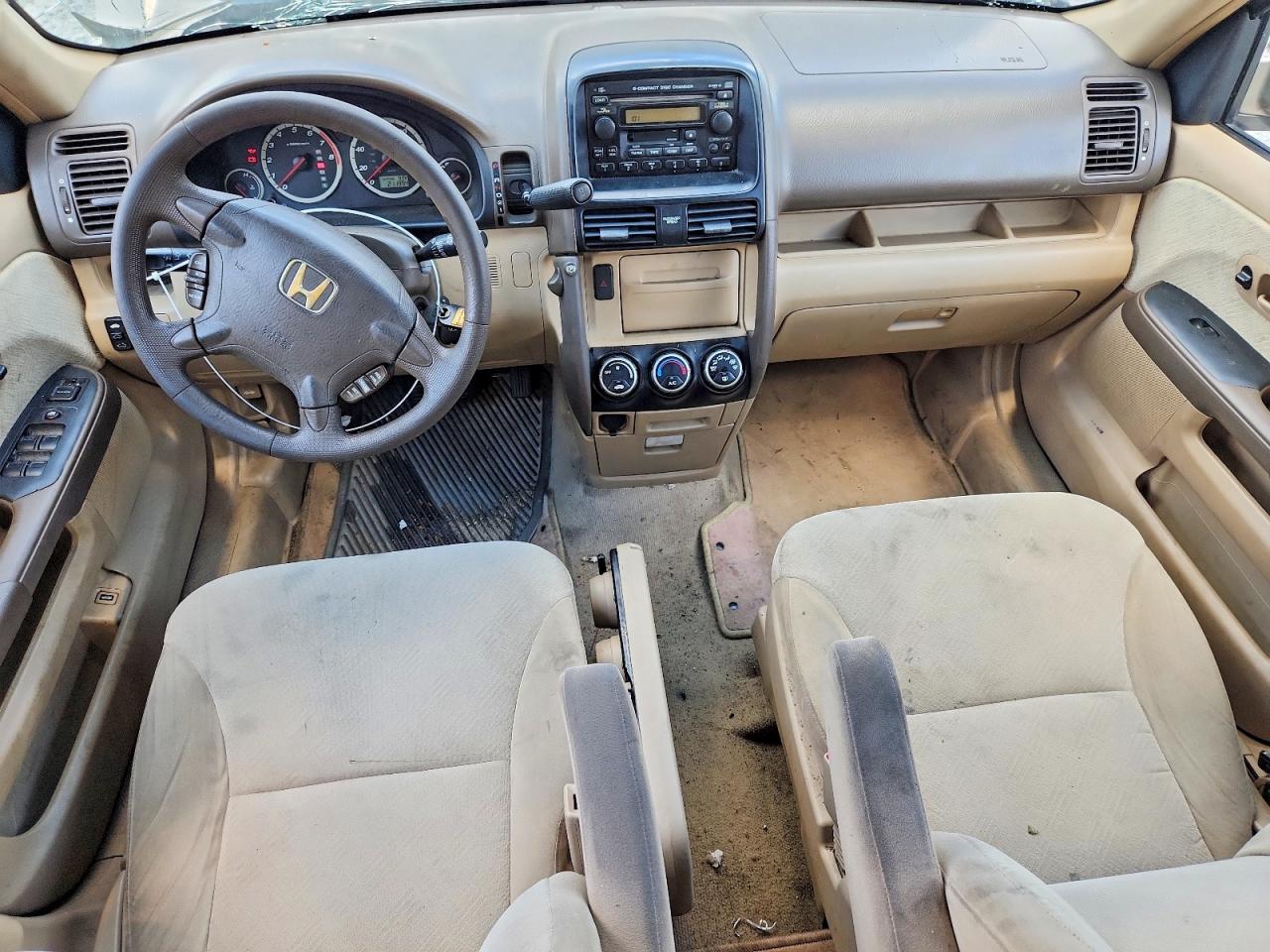 2005 Honda Cr-v Ex Gold vin: SHSRD78805U309094