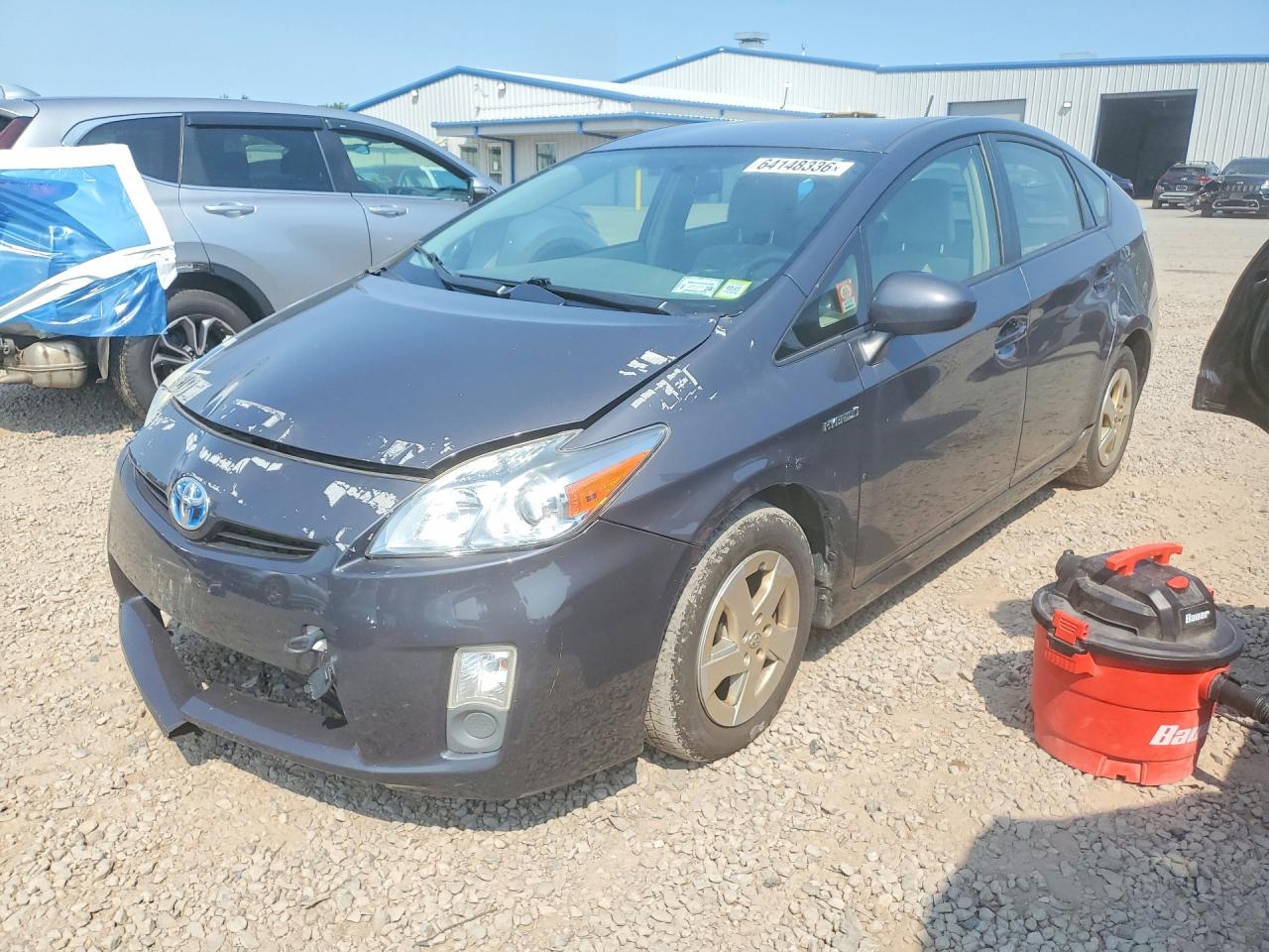 2011 Toyota Prius Gray vin: JTDKN3DU2B5356142