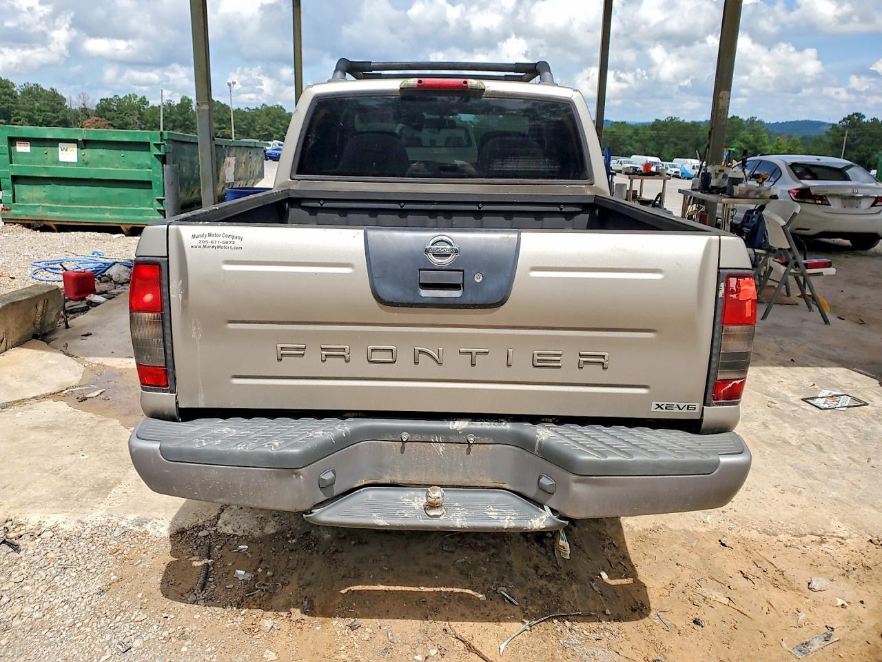 2004 Nissan Frontier Crew Cab Xe V6 Silver vin: 1N6ED27TX4C410702