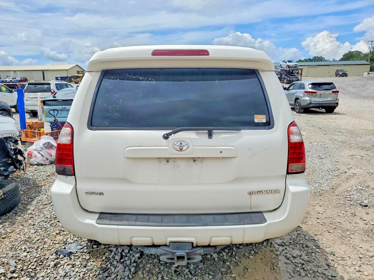 2008 Toyota 4runner Sport Edition White vin: JTEZT14R78K001400