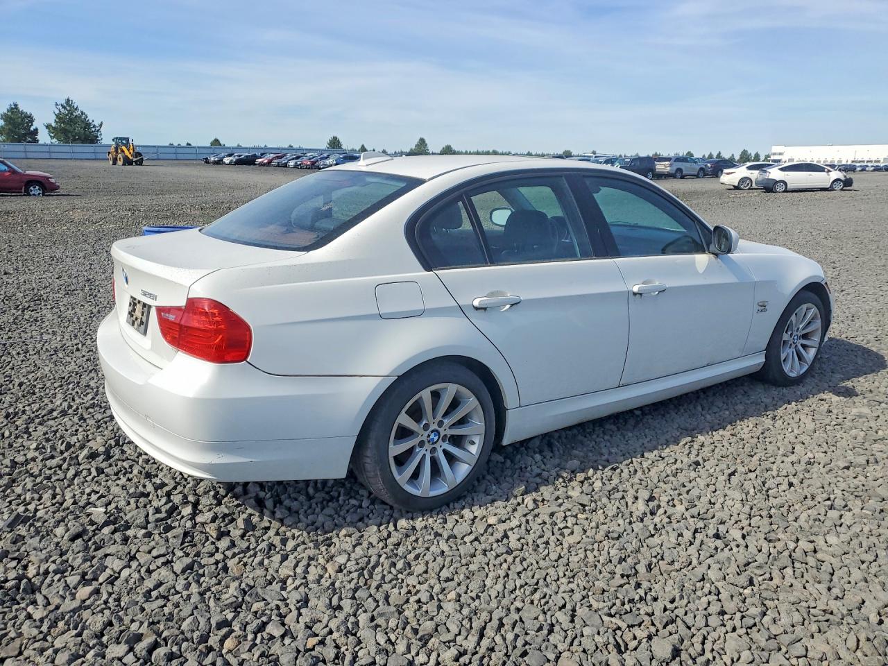 2011 Bmw 328 Xi Sulev White vin: WBAPK5G59BNN24385