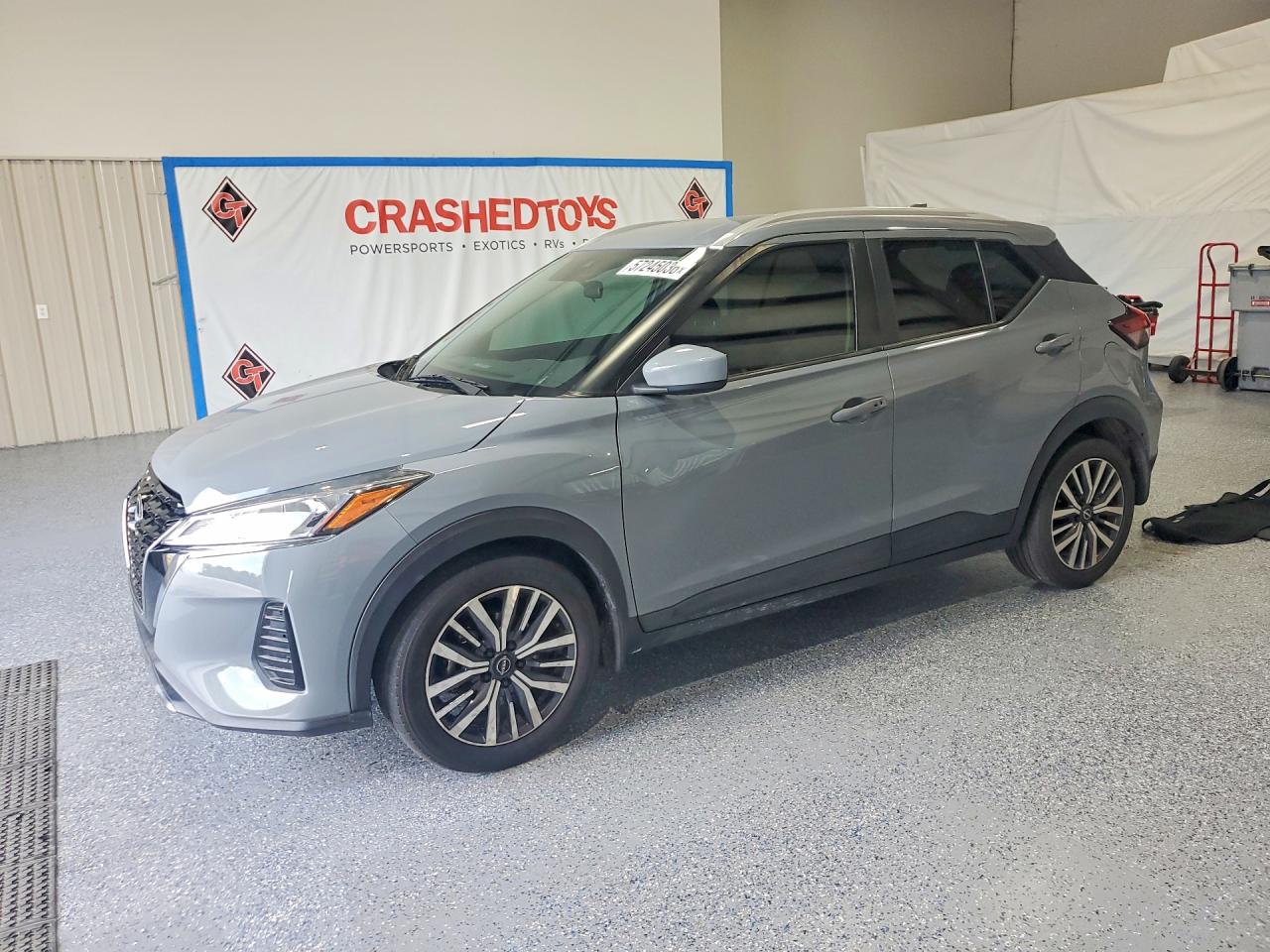 2023 Nissan Kicks Sv Gray vin: 3N1CP5CV2PL564021