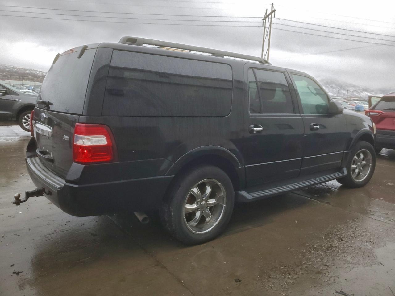2009 Ford Expedition El Xlt Black vin: 1FMFK16589LA08237