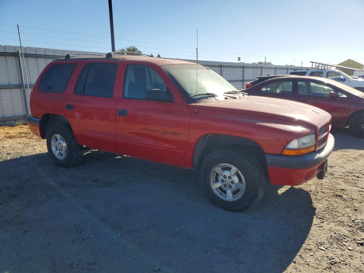 2001 Dodge Durango Red vin: 1B4HS28N21F606114