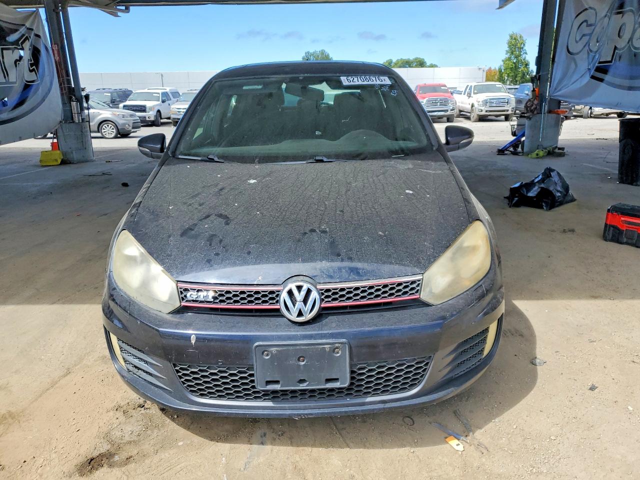 2011 Volkswagen Gti Black vin: WVWHD7AJ2BW152921