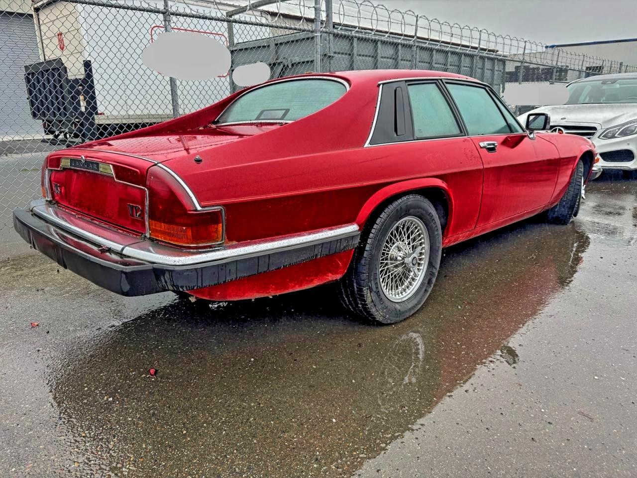 1989 Jaguar Xjs Red vin: SAJNA5842KC155451