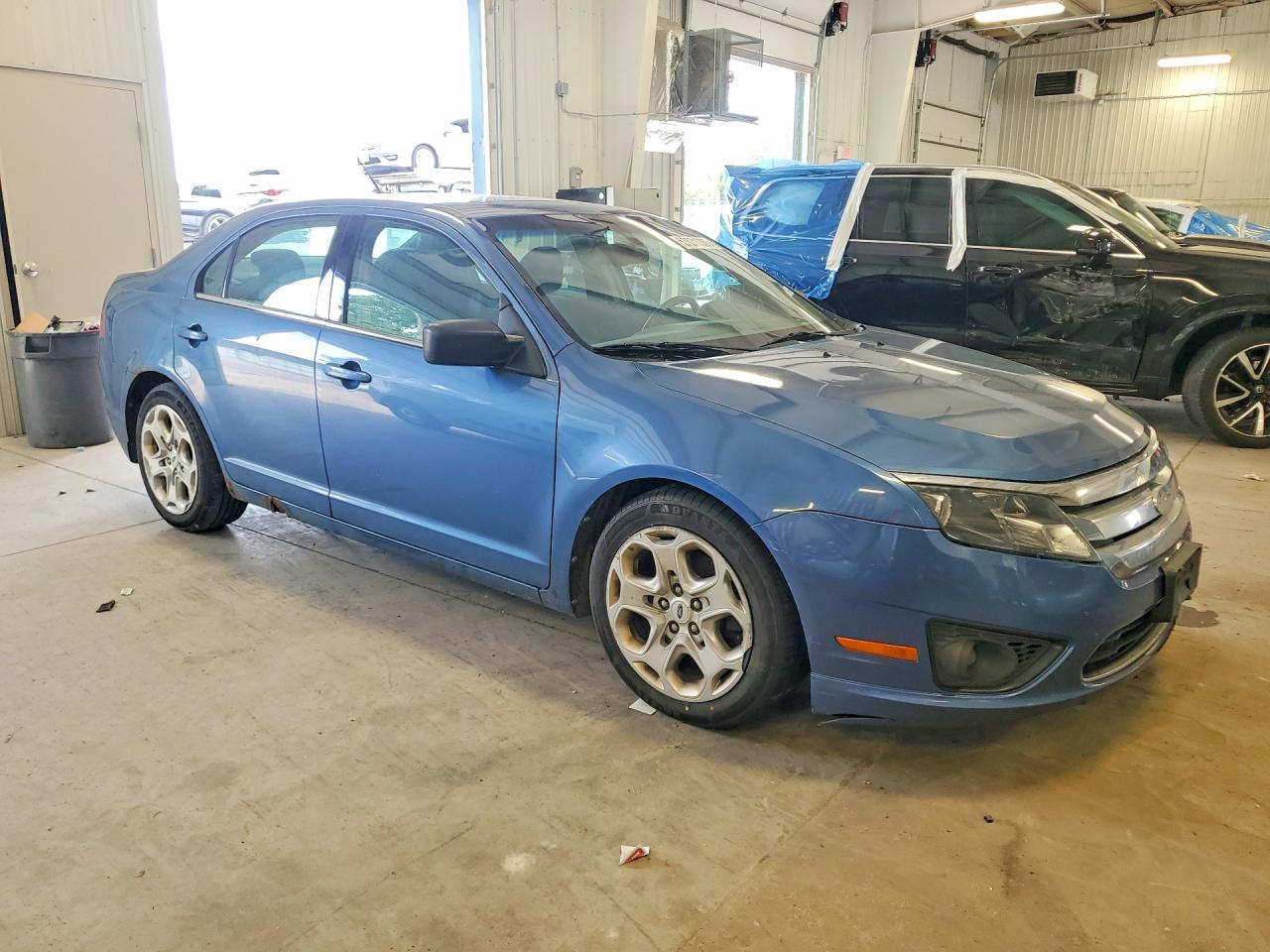 2010 Ford Fusion Se Blue vin: 3FAHP0HA5AR400669