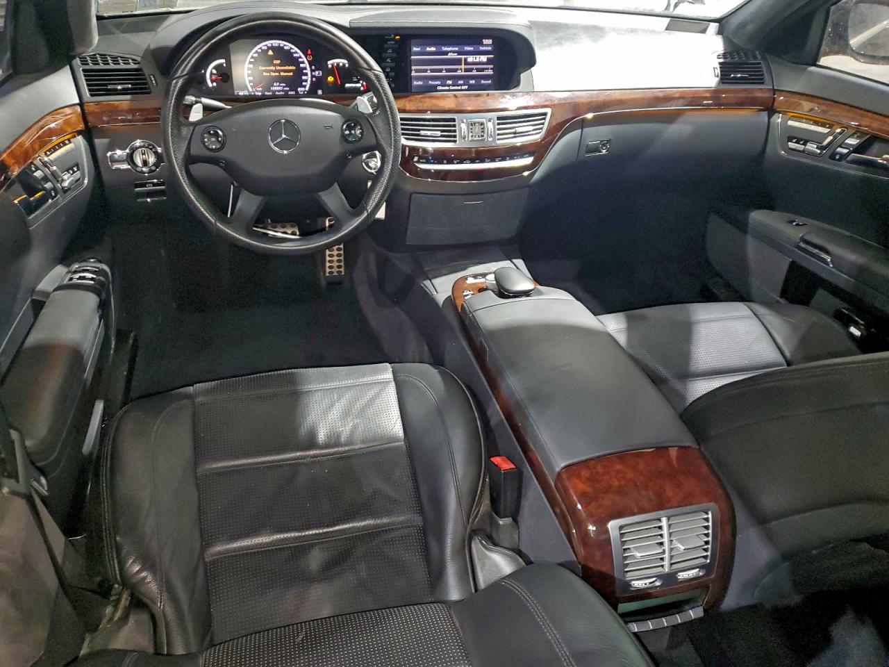 2009 Mercedes-benz S 63 Amg Black vin: WDDNG77X59A241563