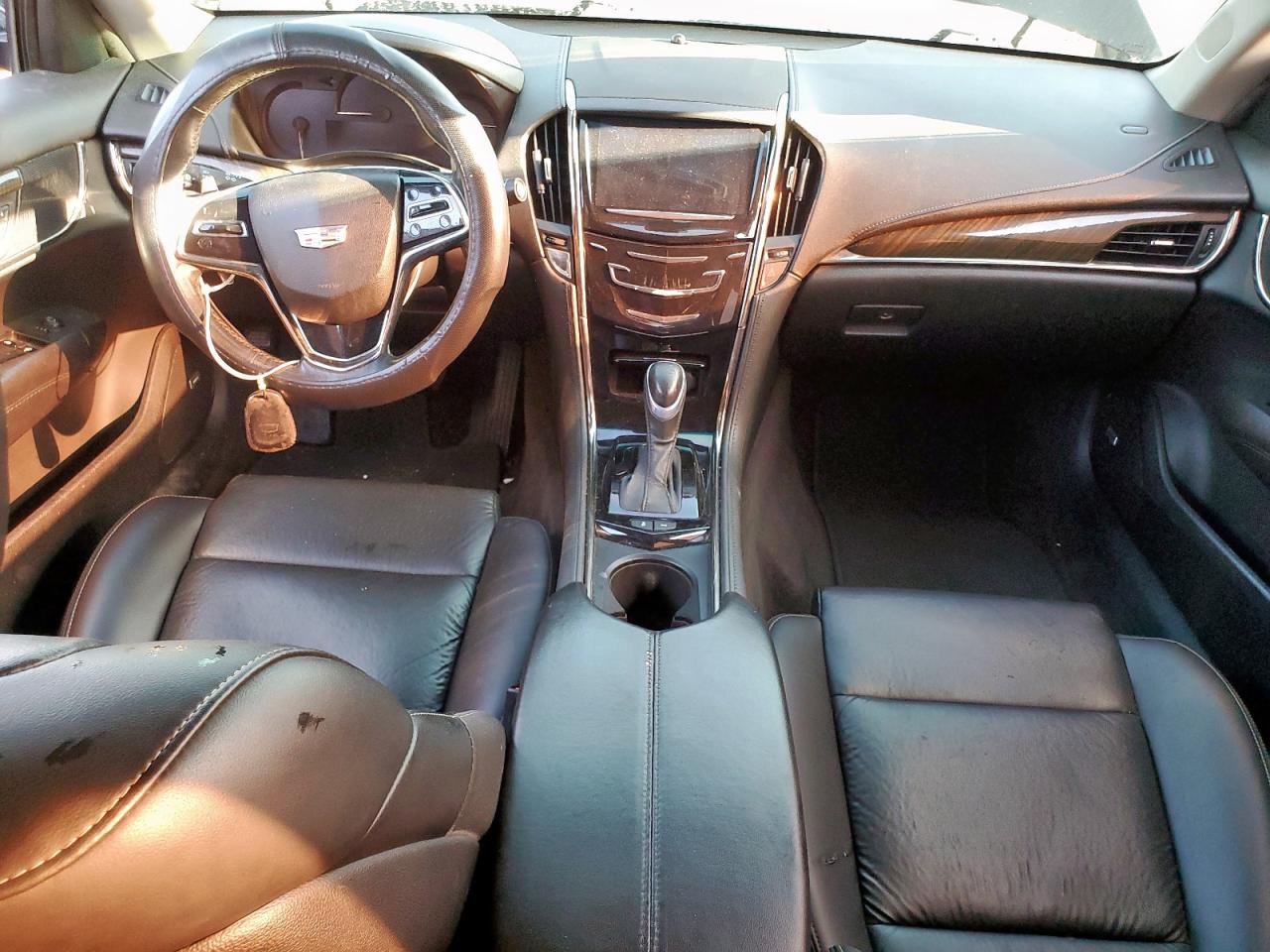 2015 Cadillac Ats Черный vin: 1G6AA1RX9F0114355