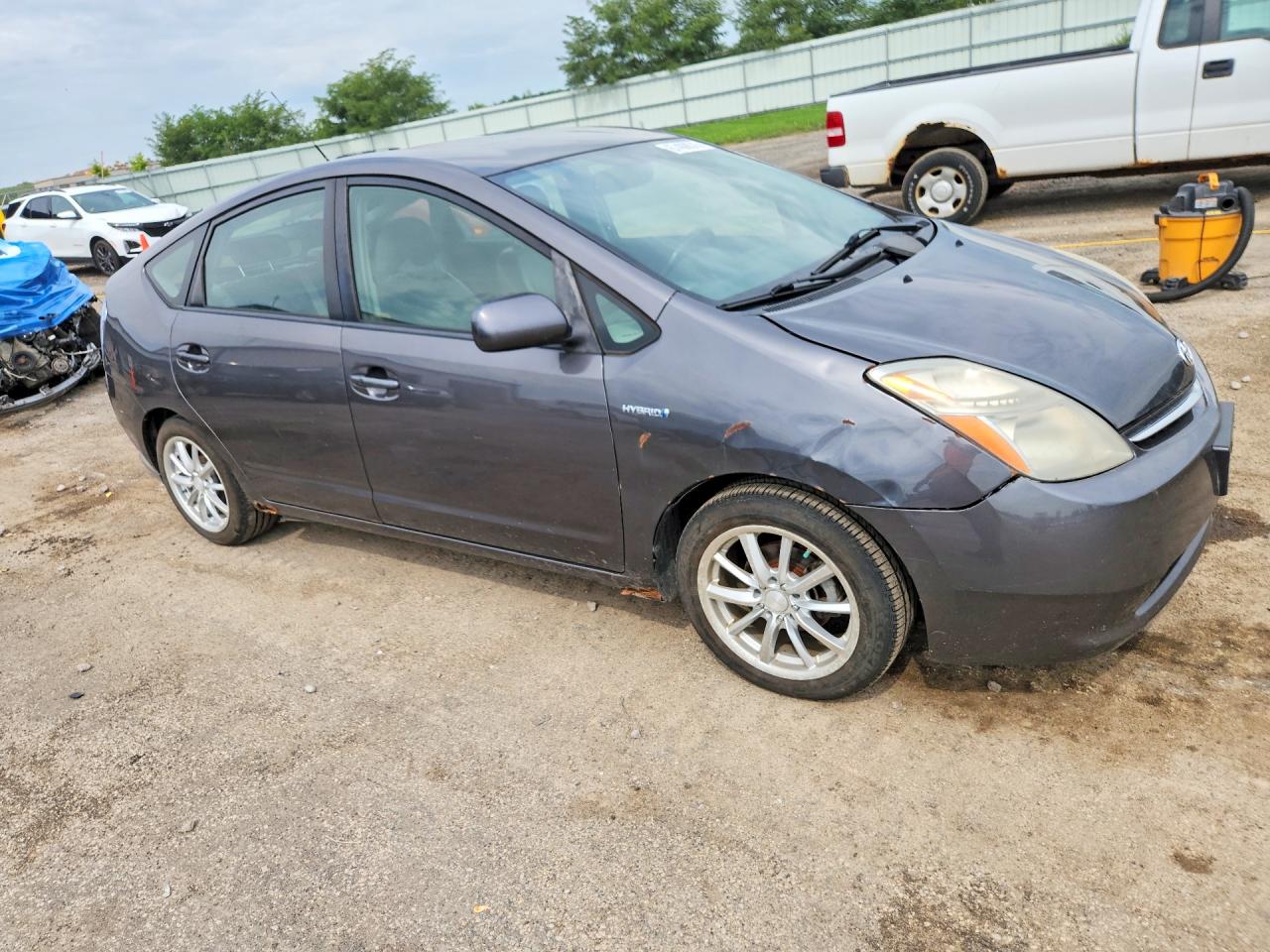 2008 Toyota Prius Gray vin: JTDKB20U183441390