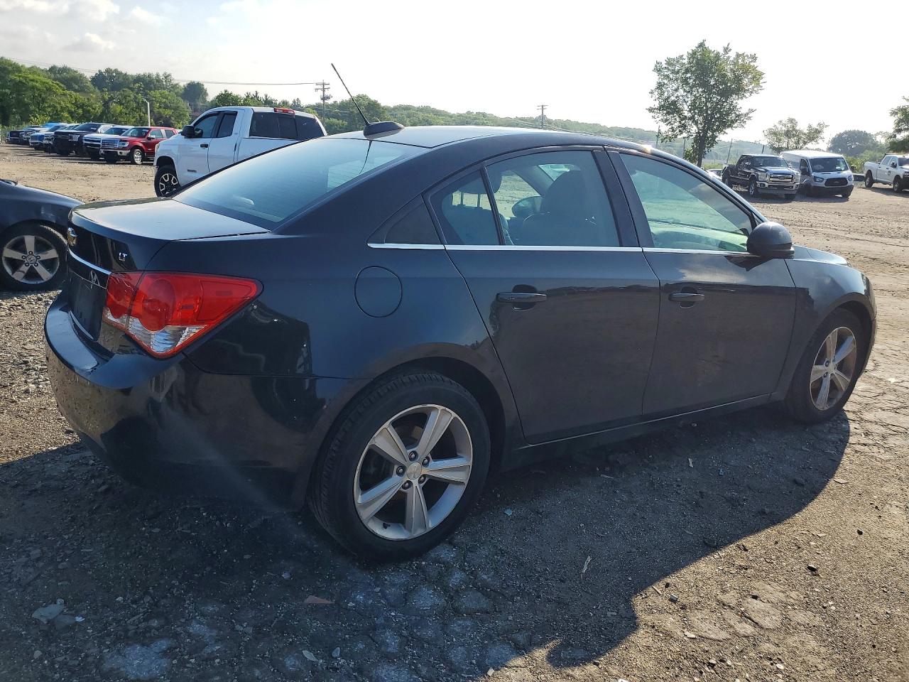 2015 Chevrolet Cruze Lt Black vin: 1G1PE5SB1F7103156