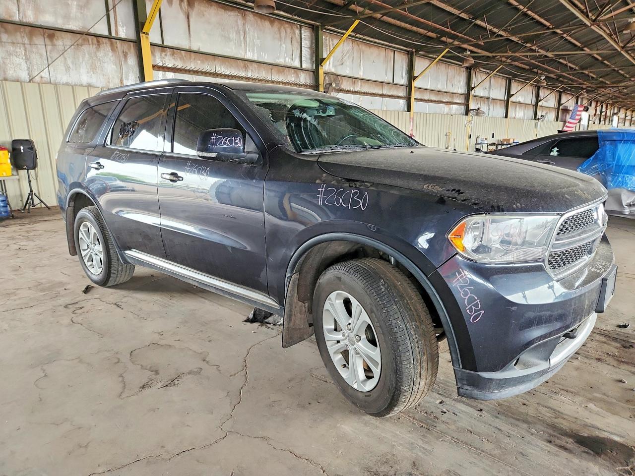 2013 Dodge Durango Crew Black vin: 1C4SDJDT8DC528977
