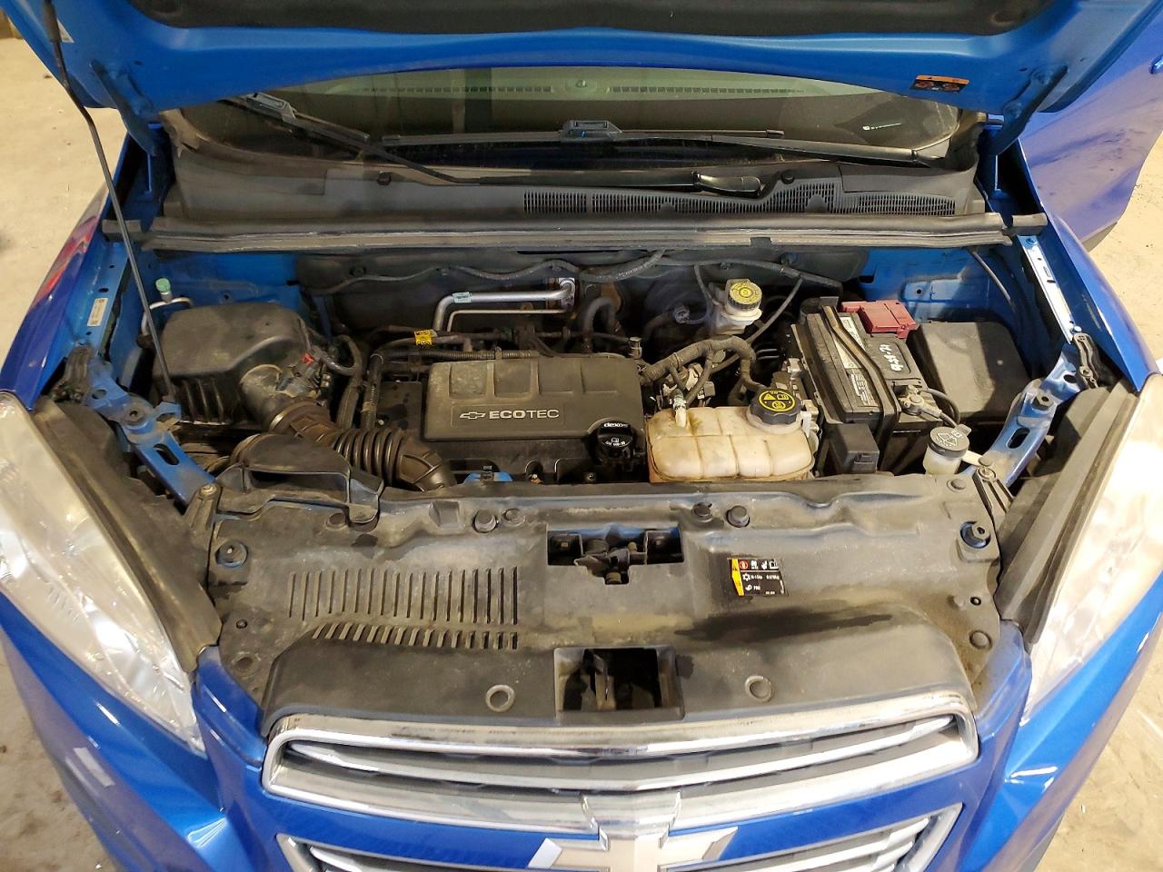 2015 Chevrolet Trax 1lt Blue vin: KL7CJRSB6FB133823