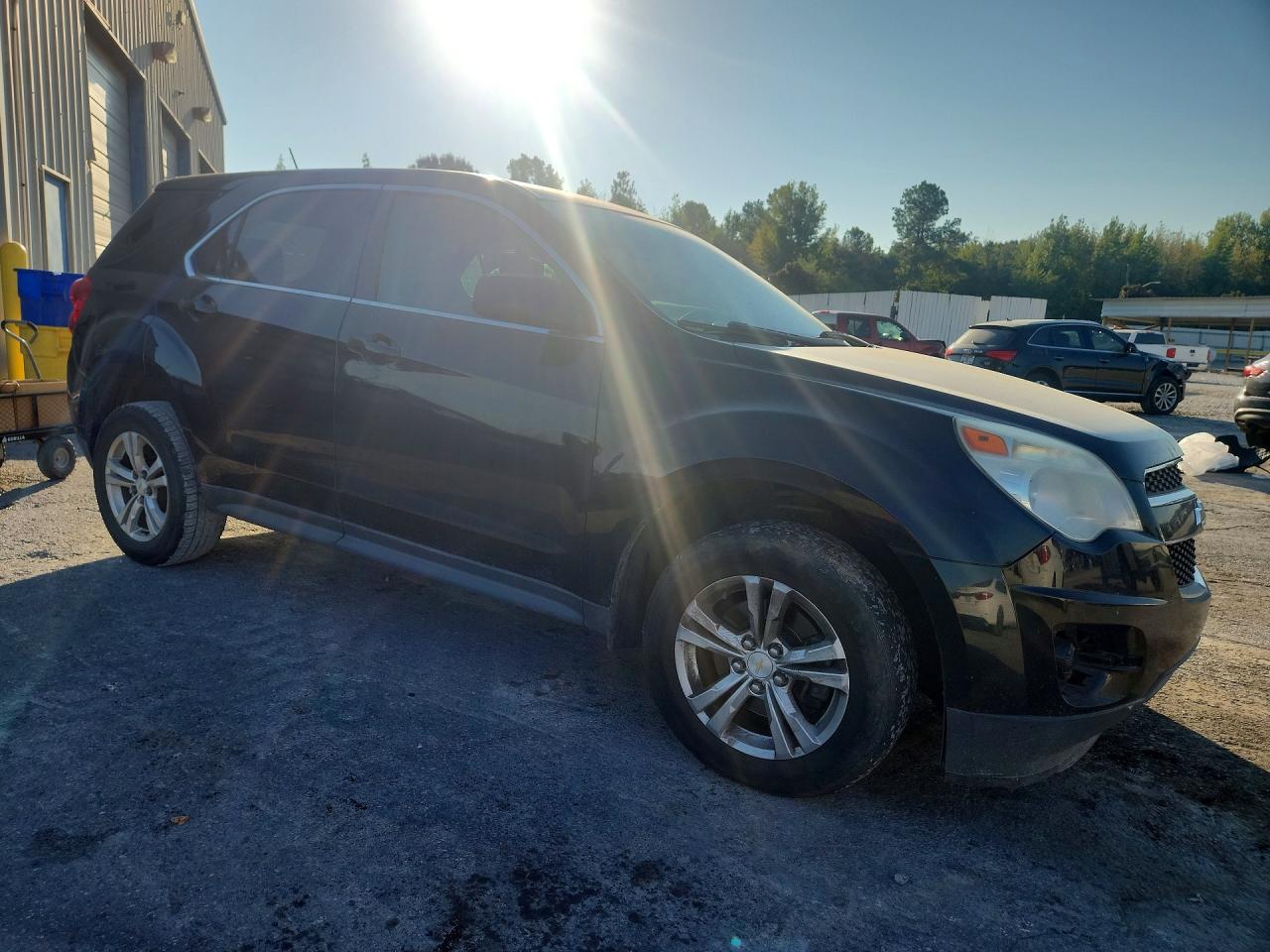 2014 Chevrolet Equinox Ls Black vin: 2GNALAEK1E6332286