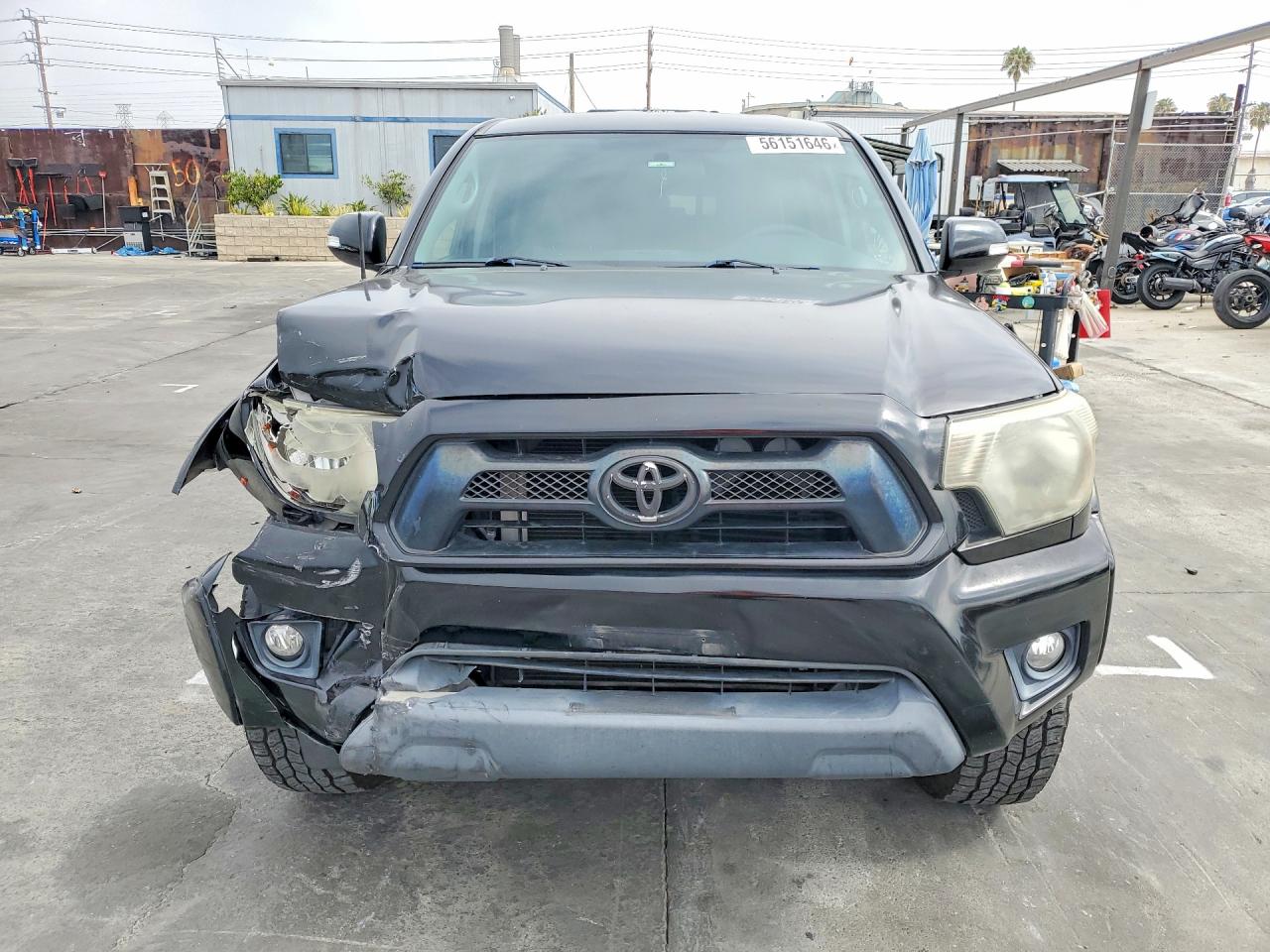 2014 Toyota Tacoma Double Cab Prerunner Черный vin: 5TFJU4GN4EX056555