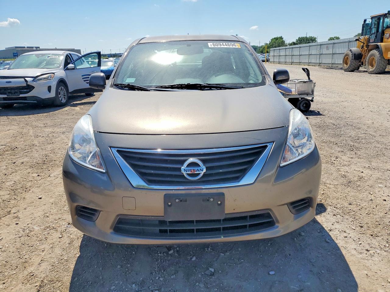 2013 Nissan Versa 1.6 S Gray vin: 3N1CN7AP8DL890102