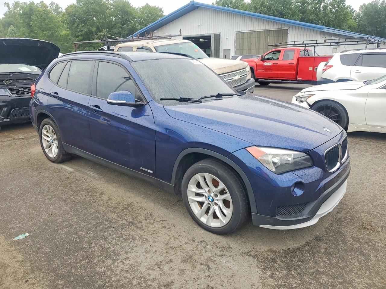 2015 Bmw X1 Xdrive28i Blue vin: WBAVL1C59FVY37039