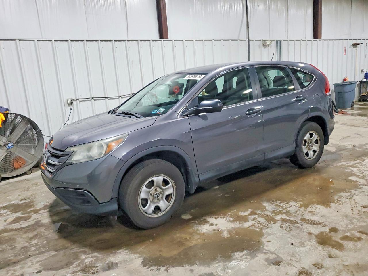 2013 Honda Cr-v Lx Gray vin: 2HKRM4H34DH687753