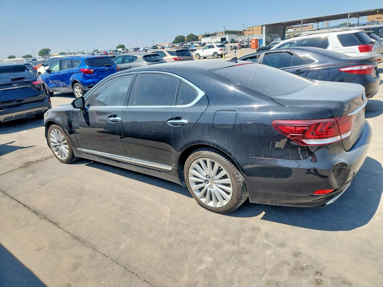 2013 Lexus Ls 460 Base Black vin: JTHCL5EF6D5018511