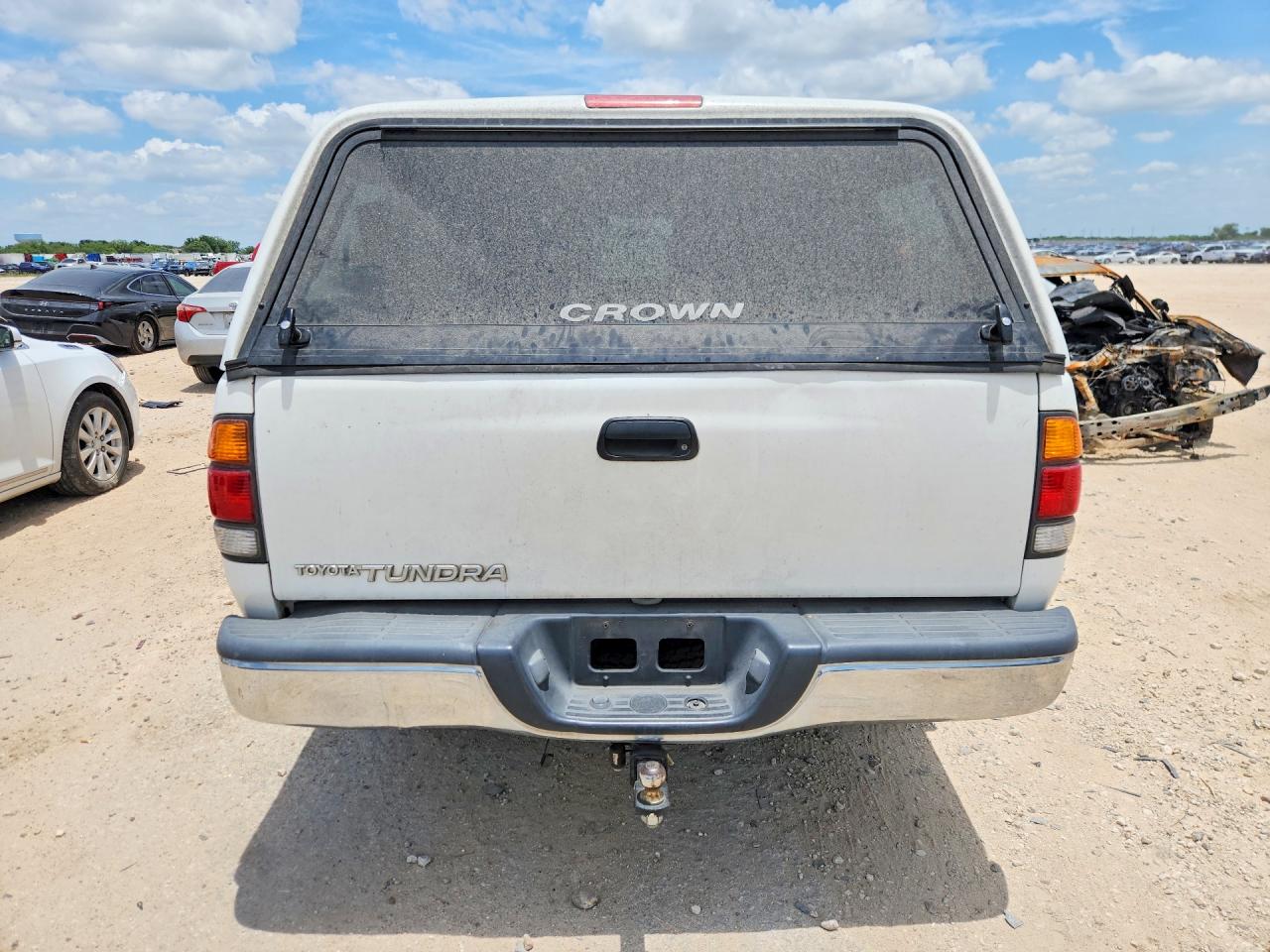 2003 Toyota Tundra Access Cab Sr5 White vin: 5TBRN34173S420829