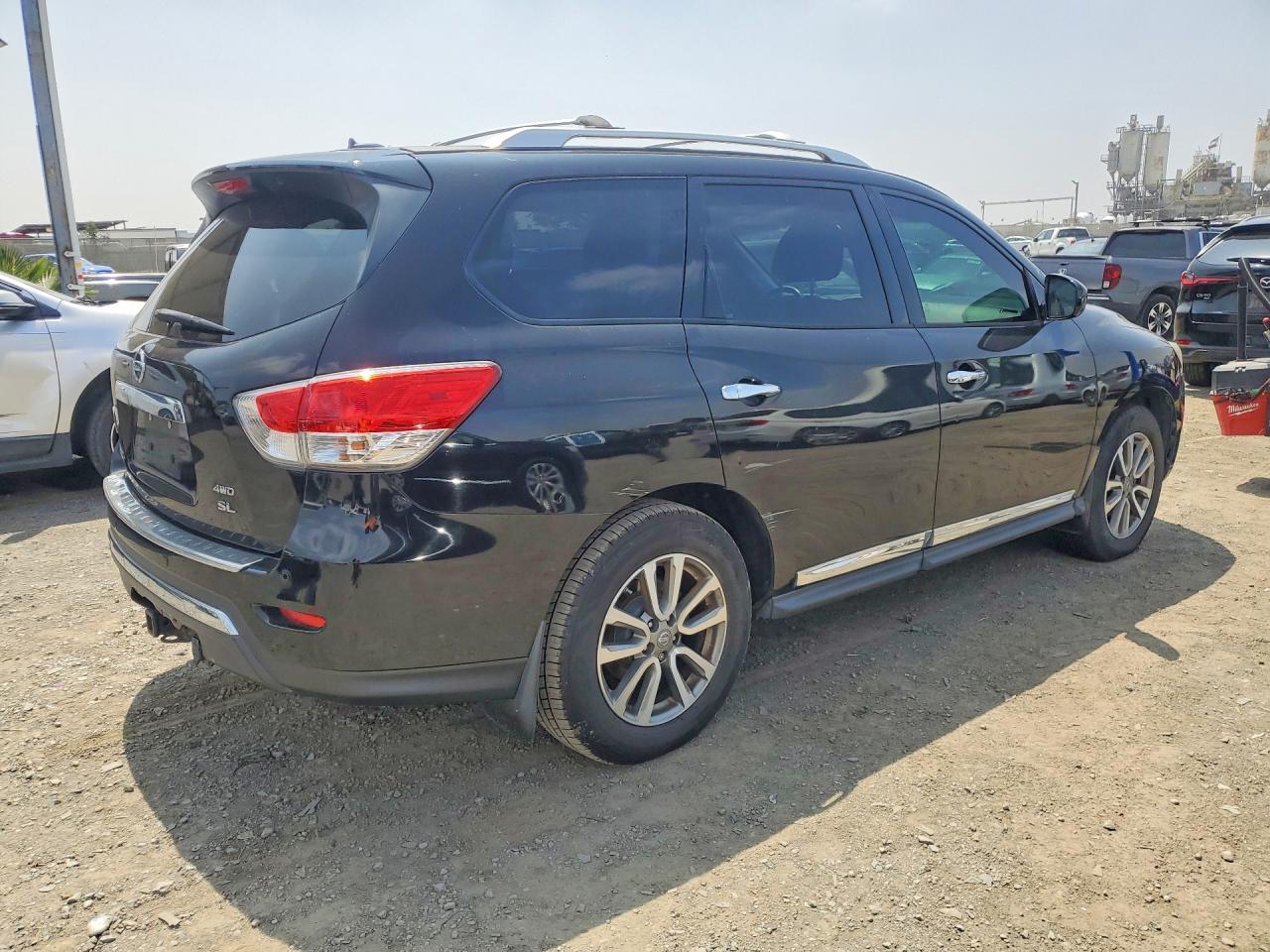 2014 Nissan Pathfinder Sl Black vin: 5N1AR2MM8EC643409