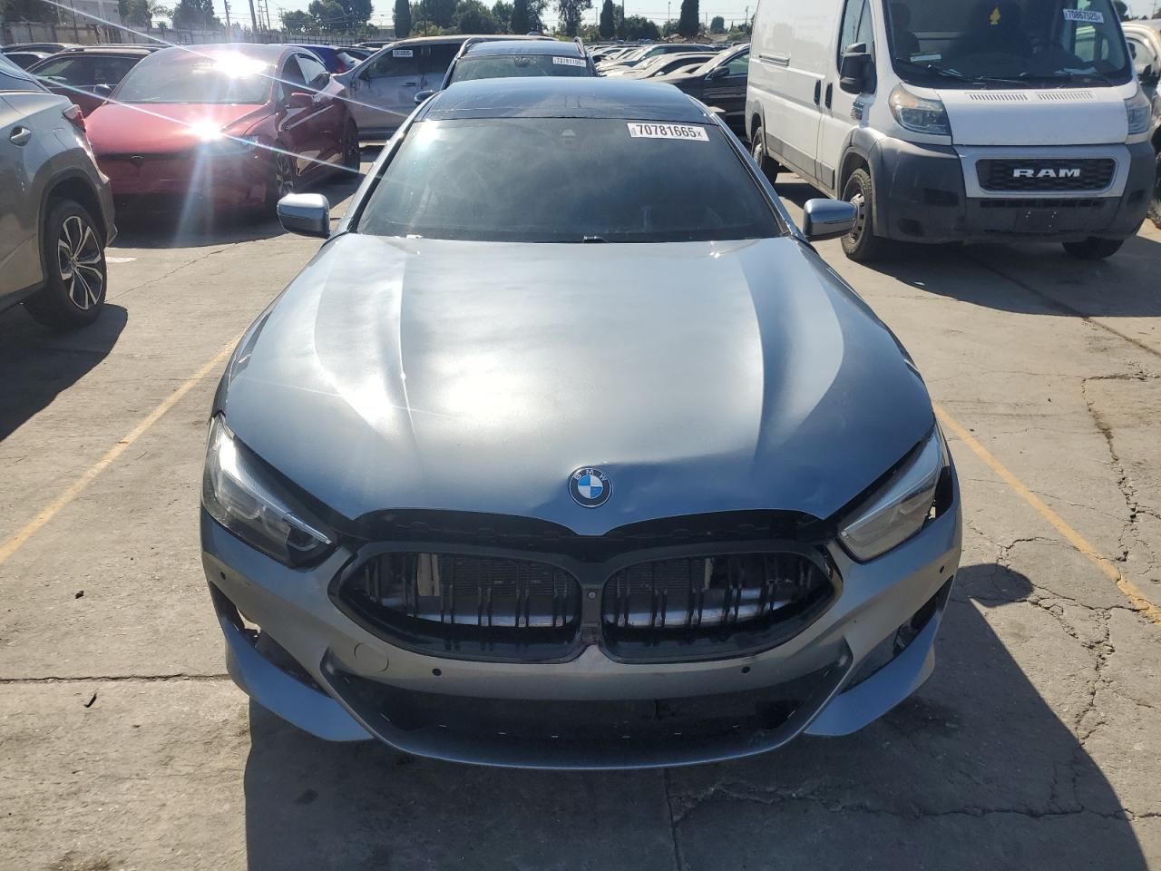 2022 Bmw M850xi    Gray vin: WBAGV8C04NCH67186
