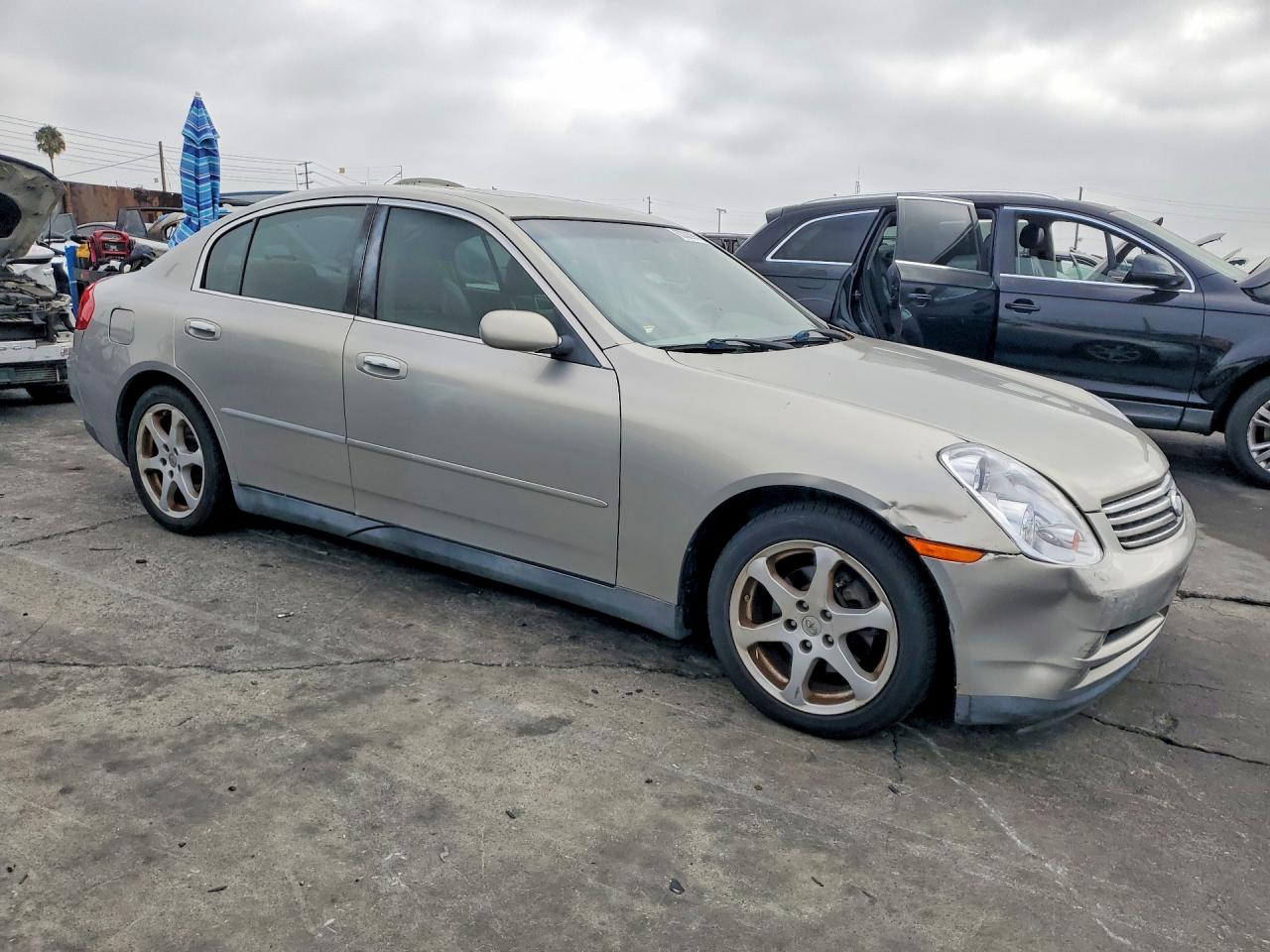 2004 Infiniti G35 Base Серый vin: JNKCV51E94M108118