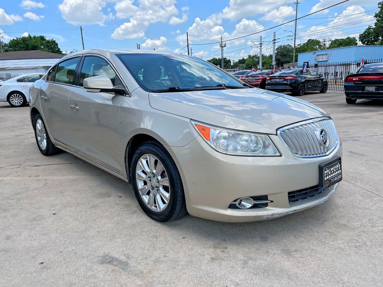 2012 Buick Lacrosse Cream vin: 1G4GC5ERXCF267895