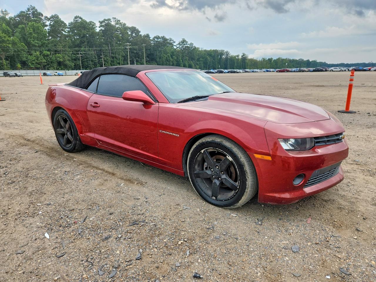 2015 Chevrolet Camaro Lt Red vin: 2G1FD3D38F9183580